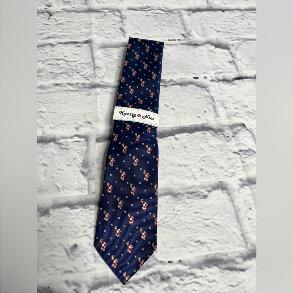 Naughty & nice mens holiday necktie new